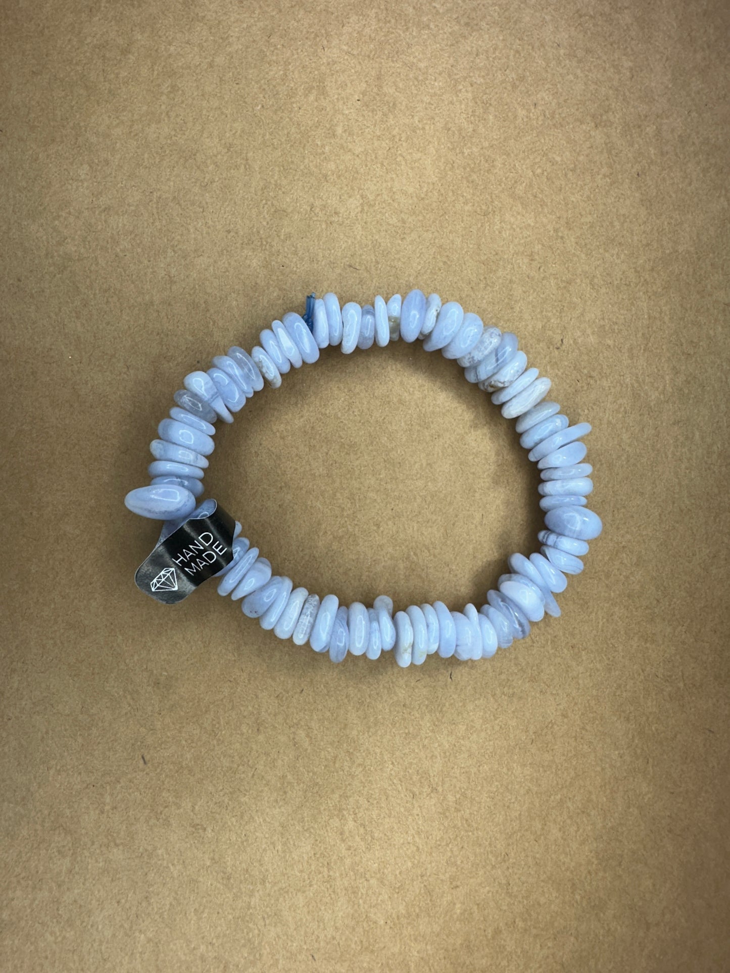 Bransoletka z Chalcedonu 22 cm