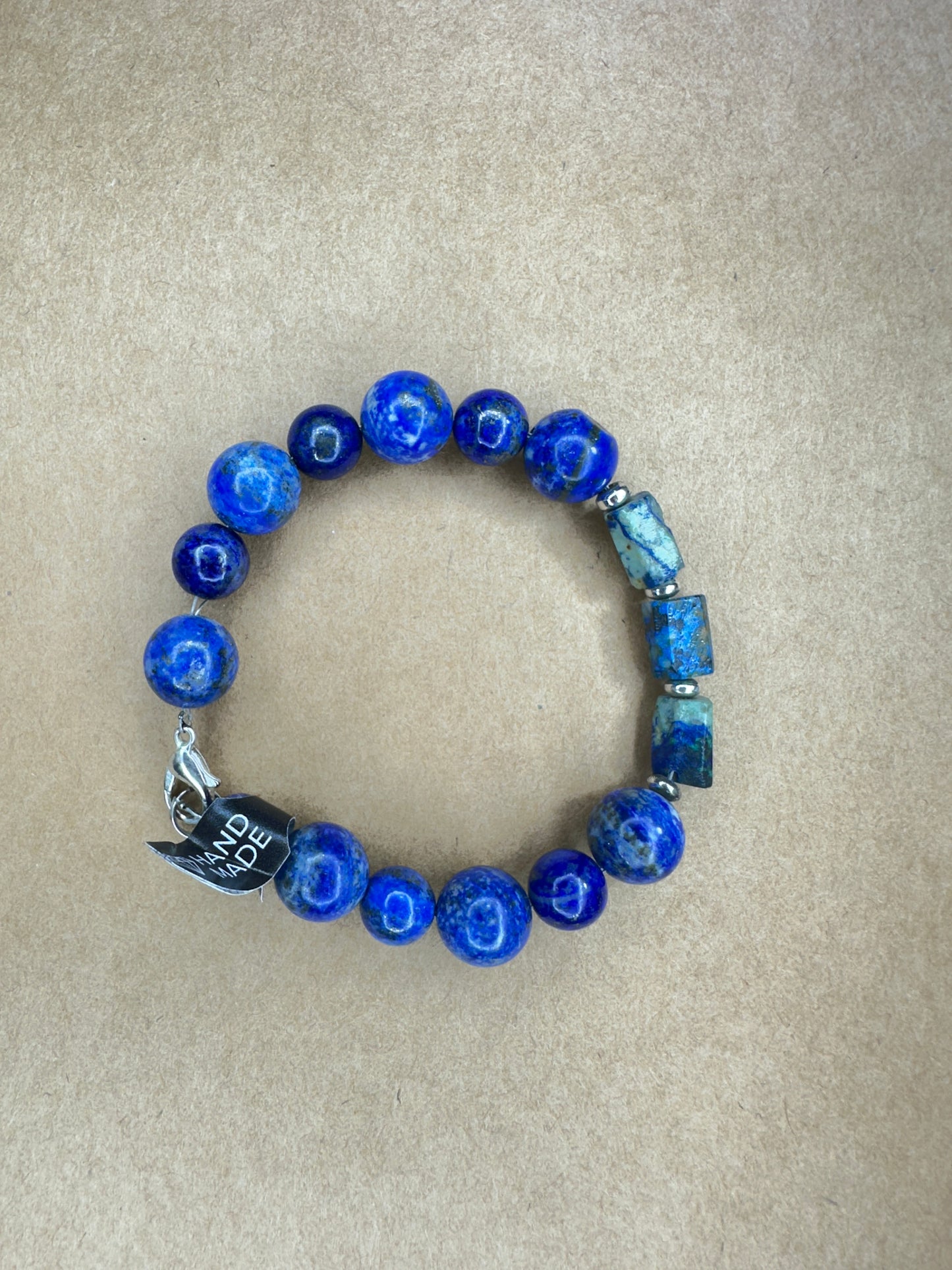 Bransoletka z  Lapis Lazuli 19 cm